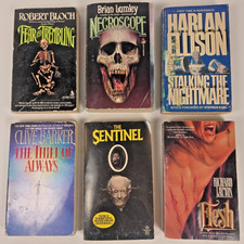 Horror paperbacks barker - horror,