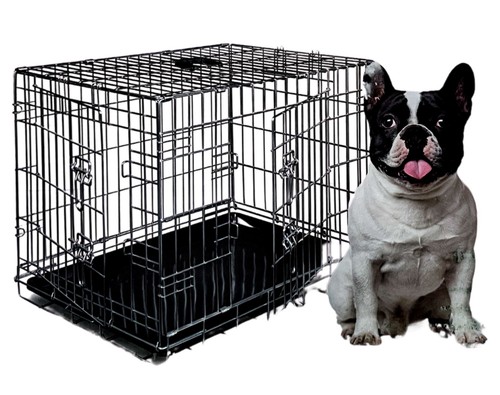 Hundekäfig 61cm drahtkäfig - hundekäfig,