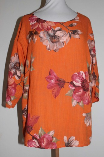 Tunika shirt bluse - tunika, orange