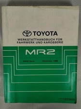 Toyota MR2 W2 SW20 Reparaturanleitung Werkstatthandbuch Ausg. Dezember 1989
