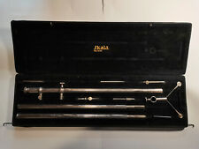 Stangenzirkel 50er Jahre, Skala Précision CD750, Komplettset, ausziehbar