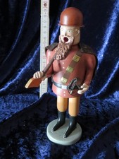 Nostalgie - Räuchermann mit Massearme /Massegesicht  - Rastelbinder/Drahtbinder