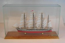 1/700 Segelschiff 4-Mast Bark Kruzenshtern ex. Padua Vitrine 21cm OVP #516