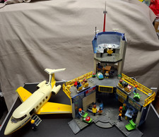 Playmobil großer Flughafen 3186 Flugzeug 3185