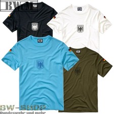BWuM BUNDESWEHR SPORTSHIRT + FLAGGEN & ADLER BW T-SHIRT SPORTHEMD ARMEE SHIRT