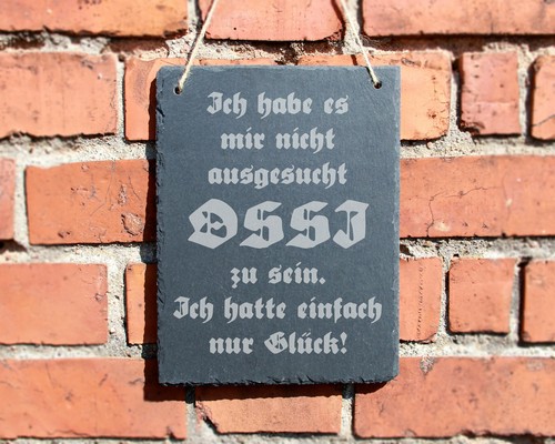 Schiefertafel ossi 20x25 cm - "ossi",