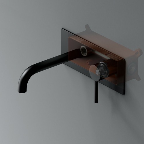 Unterputz wandarmatur schwarz - wandarmatur,