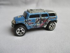 Hot Wheels Rockster Hummer blau Mattel 2003 Maßstab 1:64,L=6 cm Sammlerstück