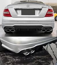 MERCEDES BENZ C-KLASSE W204 2007-2014 AMG LOOK SPORT AUSPUFFSCHALLDÄMPFER