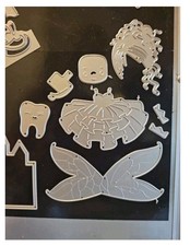 Stanzschablonen Kleine FEE, Zahn, Burg, Plus Extra