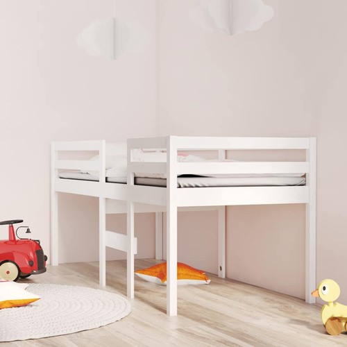 Vidaxl hochbett weiß 90x200 - vidaxl,
