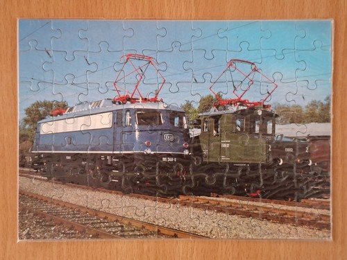 Puzzle elektro lokomotiven 110 - elektro,