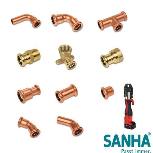 Sanha pressfitting kupfer - sanha,