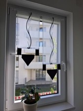 Scheibengardine Gardine weiß