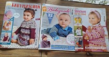 Konvolut 3x Babymoden Babymaschen Stricken Fürs Kind