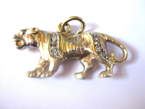 Anhänger panther silber 925 - anhänger,