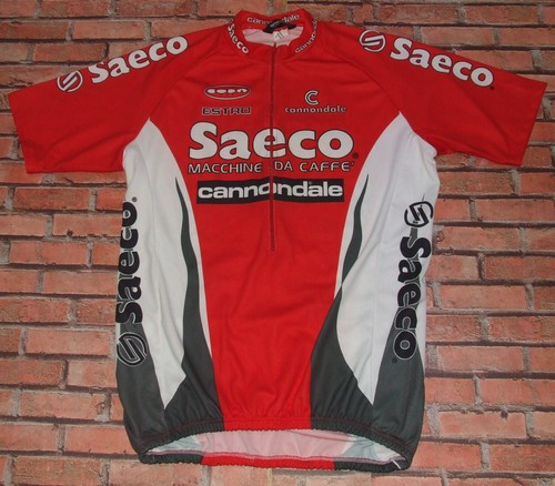 Saeco cannondale trikot shirt - cannondale,