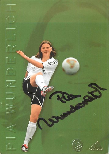 Autogramm pia wunderlich - pia,