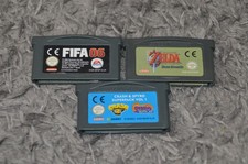 4 x Advance Spiele Zelda Four Swords / Fifa 06 / Crash & Spyro Nintendo Gameboy 