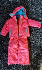 Zweiteiliger Skianzug Jacke Latzhose Kinder Mädchen Pink Gr. 86/92 Neu ⛷️🏂