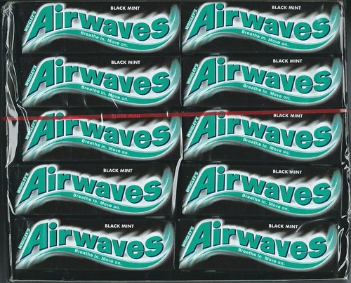 30x wrigleys airwaves - 30x, black