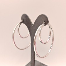 Swarovski ohrring creolen - ⭐,
