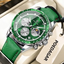 Herren Chronograph Armbanduhr