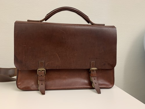 Aktentasche leder herren von - leder,