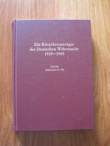 Die ritterkreuzträger der - ritterkreuzträger,