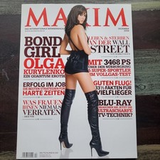 ♡ Maxim 12/2008, Momo - Randost Bokel, Männermagazin, Style, Erotik, Zeitschrift