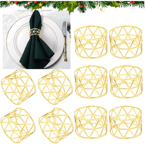 Serviettenringe gold 10 - gold,,