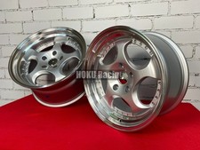 4X 17 Zoll M3 Style 23 Felgen Deep Dish Silber für BMW E32 E34 E36 E90 E46