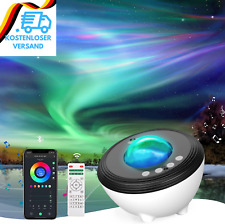 Aurora Sternenhimmel Projektor Mit Musik Lautsprecher, Nachtlicht Mit Einschlafh