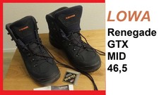 Lowa Renegade GTX MID Trekkingschuh 46,5 Wanderschuh