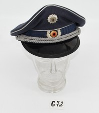 Frühe Offizierschirmmütze Berlin Schutzpolizei 60 er Jahre  Top G 72
