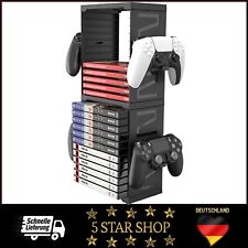 VIDEOSPIELE GAMES TURMSPEICHER AUFBEWAHRUNGSTURM REGAL PS4 PS5 XBOX SWITCH black