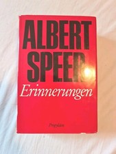 Albert Speer Erinnerungen,  handsigniert!
