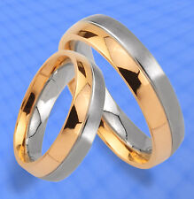 2 Partnerringe Trauringe  Eheringe  GRAVUR GRATIS  JE25