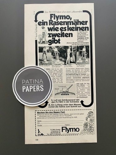 1972 flymo luftkissenmäher - 1972,