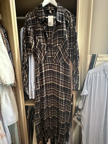 Damen kleid kariert - damen,