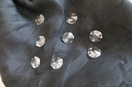 Strass bleikristall steine - 8,