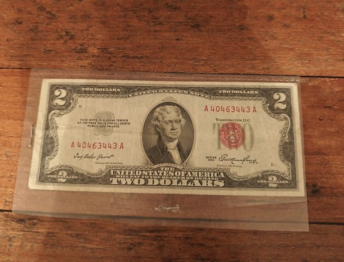 Dollar schein 1953 - 2,