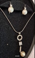 Fossil Set Kette Und Ohrringe