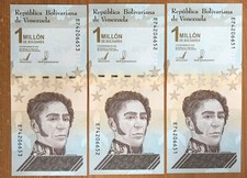 Lot 3 x Venezuela Banknoten. 3