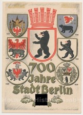 142284, Postkarte "700 Jahre Berlin", Berlin Fahrbares Postamt, Sonderstempel