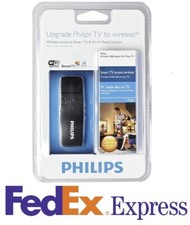 NEU Philips PTA128 Wireless USB Wi-Fi WiFi Smart TV Adapter Dongle
