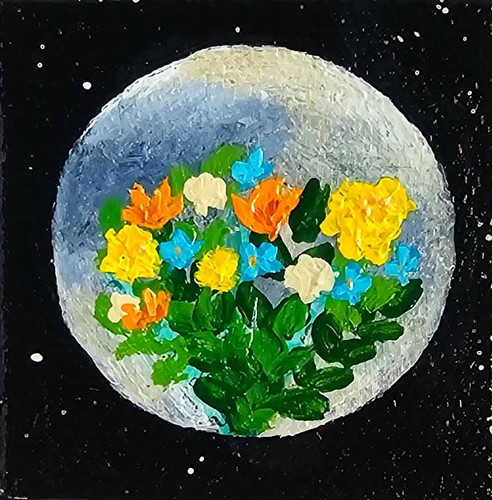 Original mini acrylgemälde - original, mini-acrylgemälde