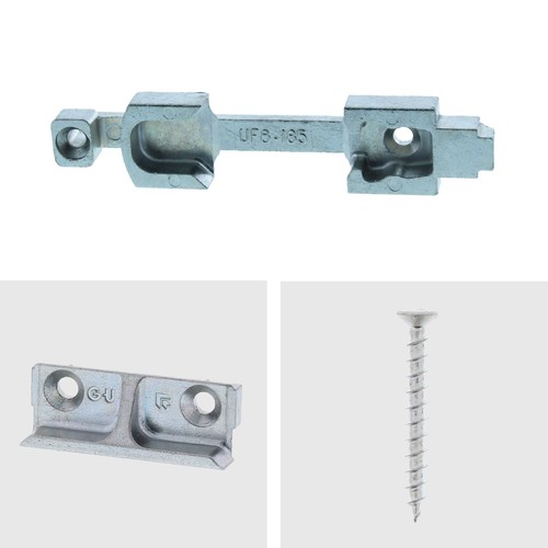 Schließbleche set mit - set,