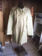 Echtleder Trenchcoat von Hallhuber In Lindgrün Gr 38 Ledermantel Lederjacke