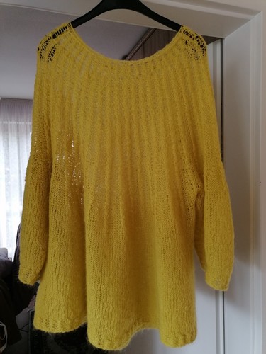 Mohair pullover handgestrickt - mohair,